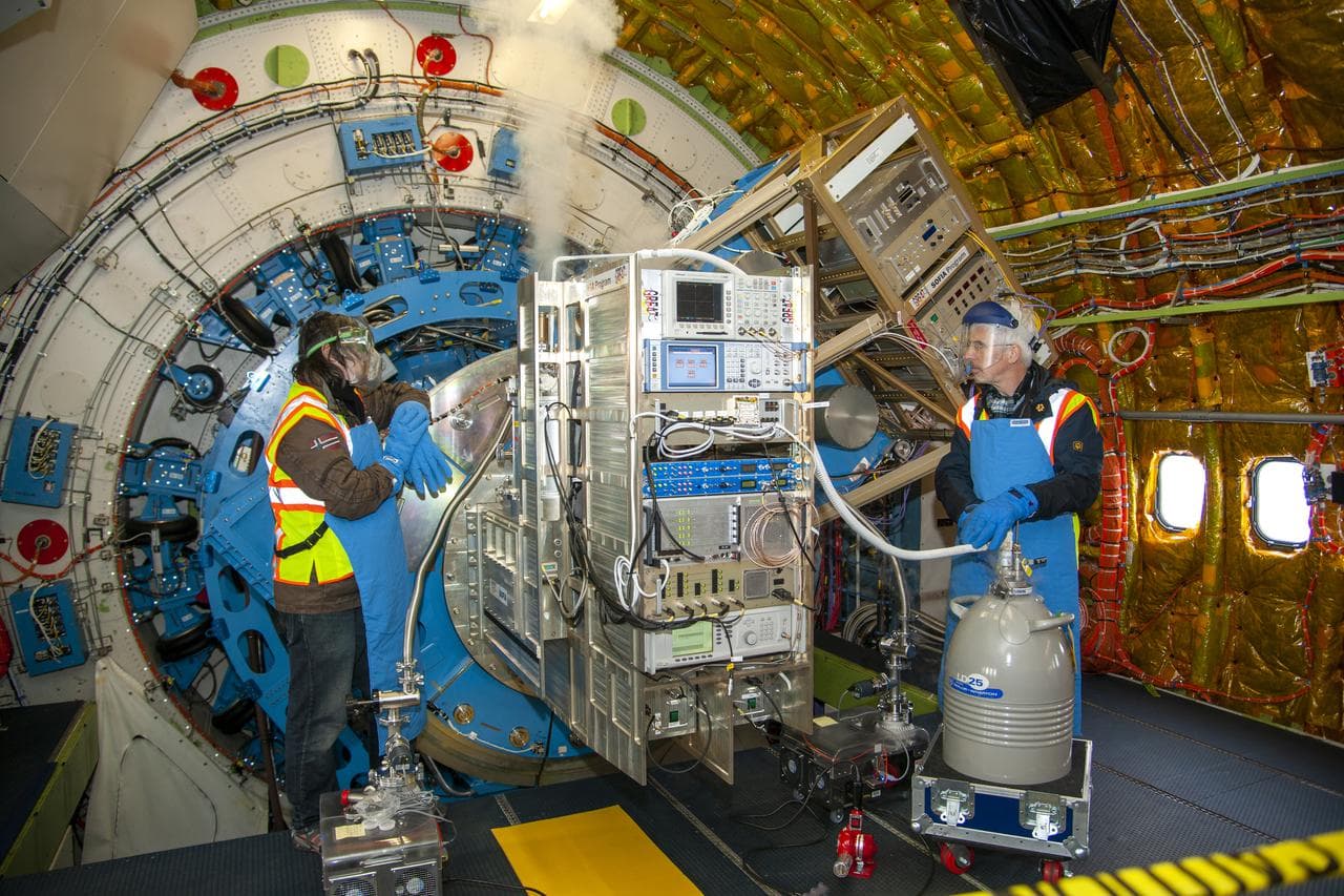 Cooling Off SOFIA’S Telescope