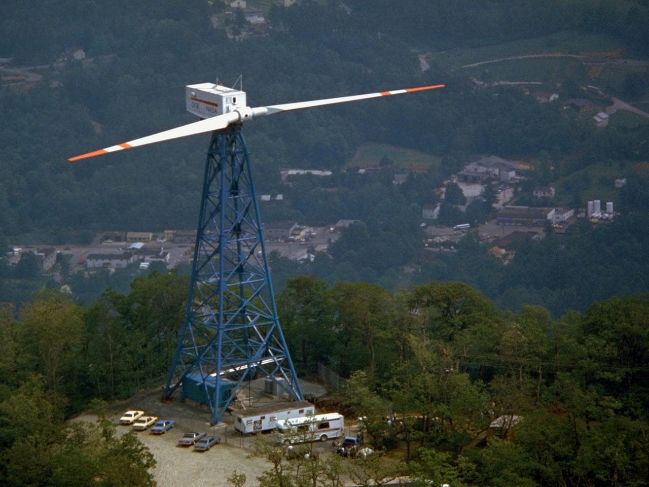 Mod-1 Wind Turbine at Boone, North Carolina