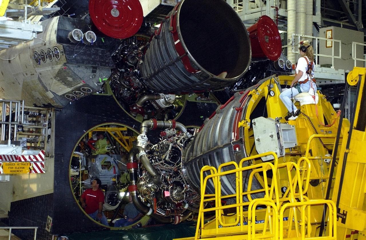 Atlantis, engine, kennedy