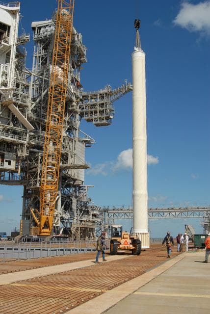 Lightning, tower, pad