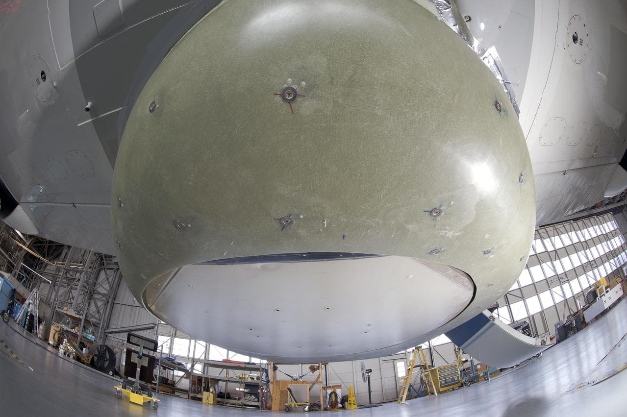 (SLAP) Scanning L-band Active Passive Installed on NASA UC-12B A