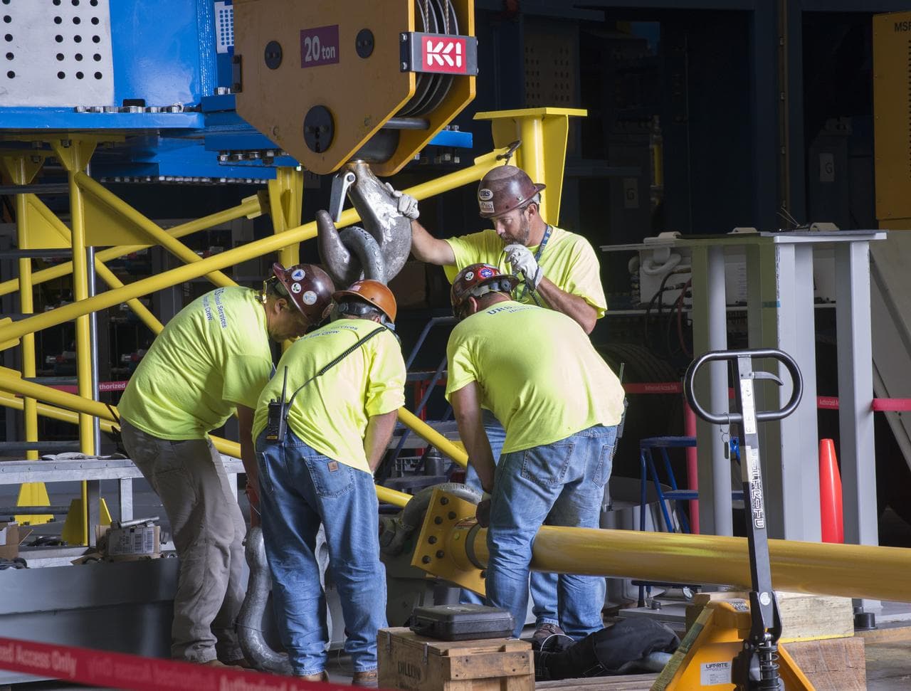 Pegasus delivers SLS engine section