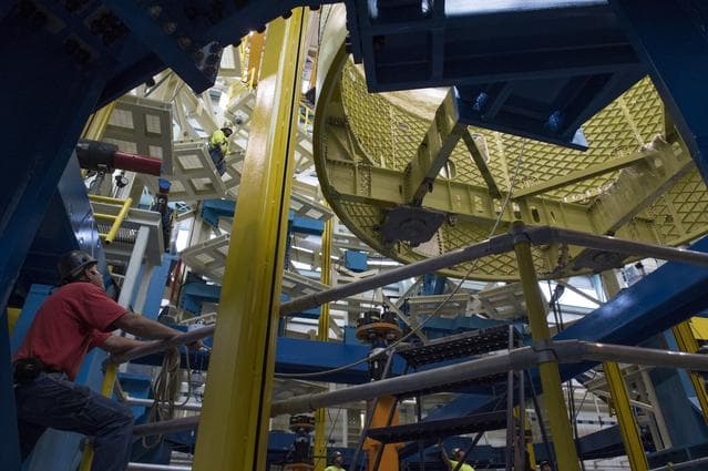 Pegasus delivers SLS engine section