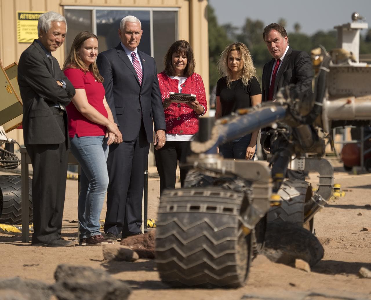 Vice President Pence Tours Jet Propulsion Laboratory