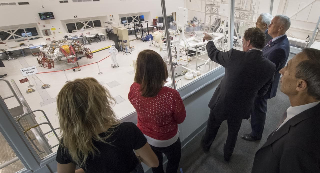 Vice President Pence Tours Jet Propulsion Laboratory