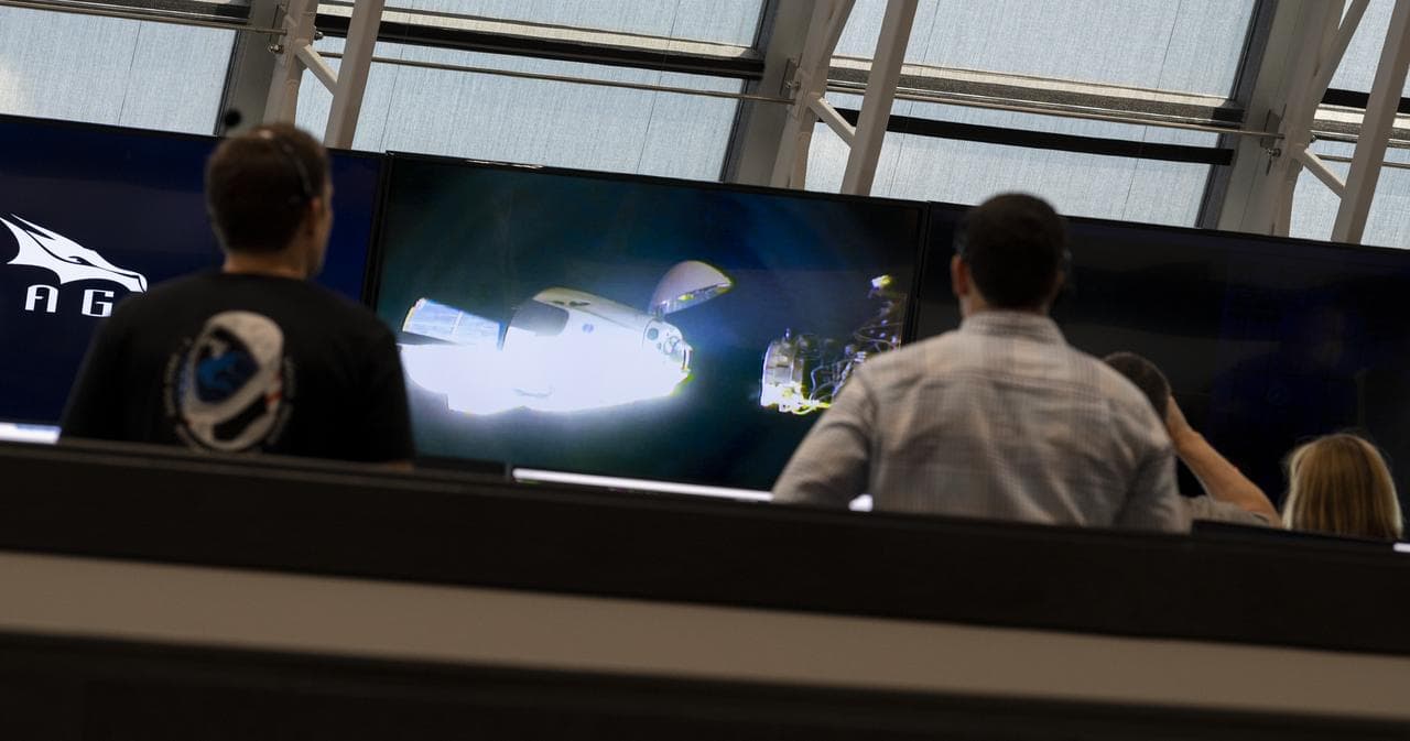 SpaceX Demo-2 Docking