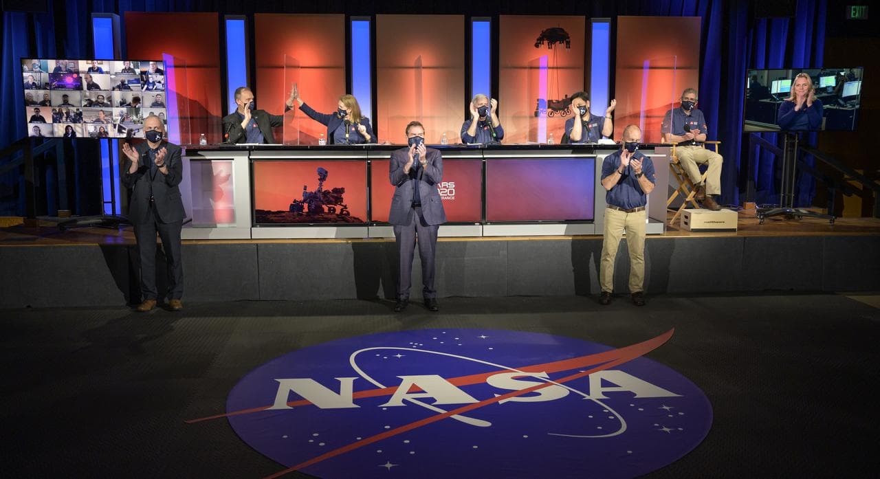 Mars 2020 Post-Landing Briefing