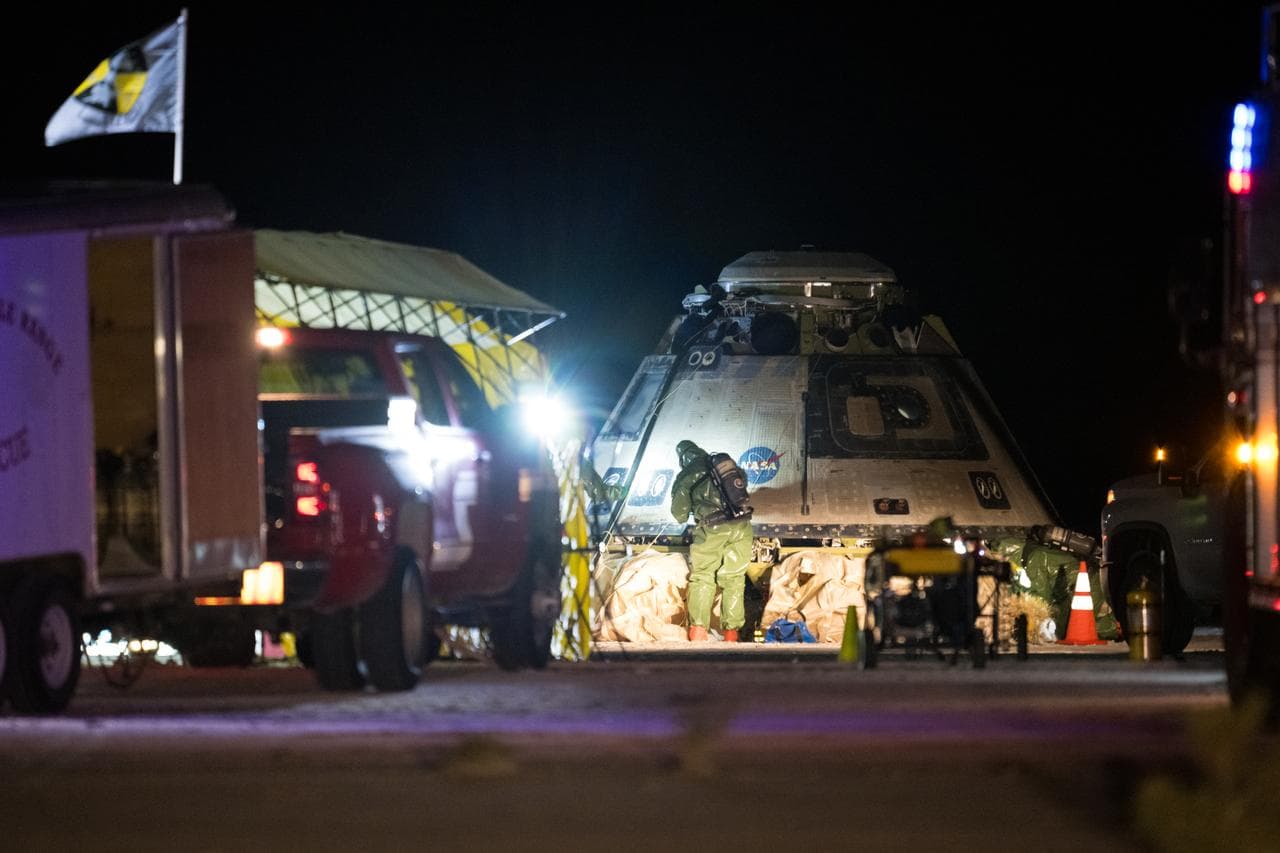 NASA’s Boeing Crew Flight Test Landing