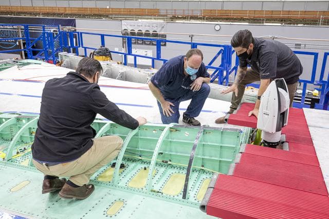 SEG 400 Main Wing Assembly, SEG 430 Spine, SEG 500 Empennage