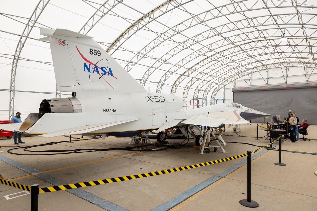 NASA’s X-59 Completes 'Aluminum Bird' Test