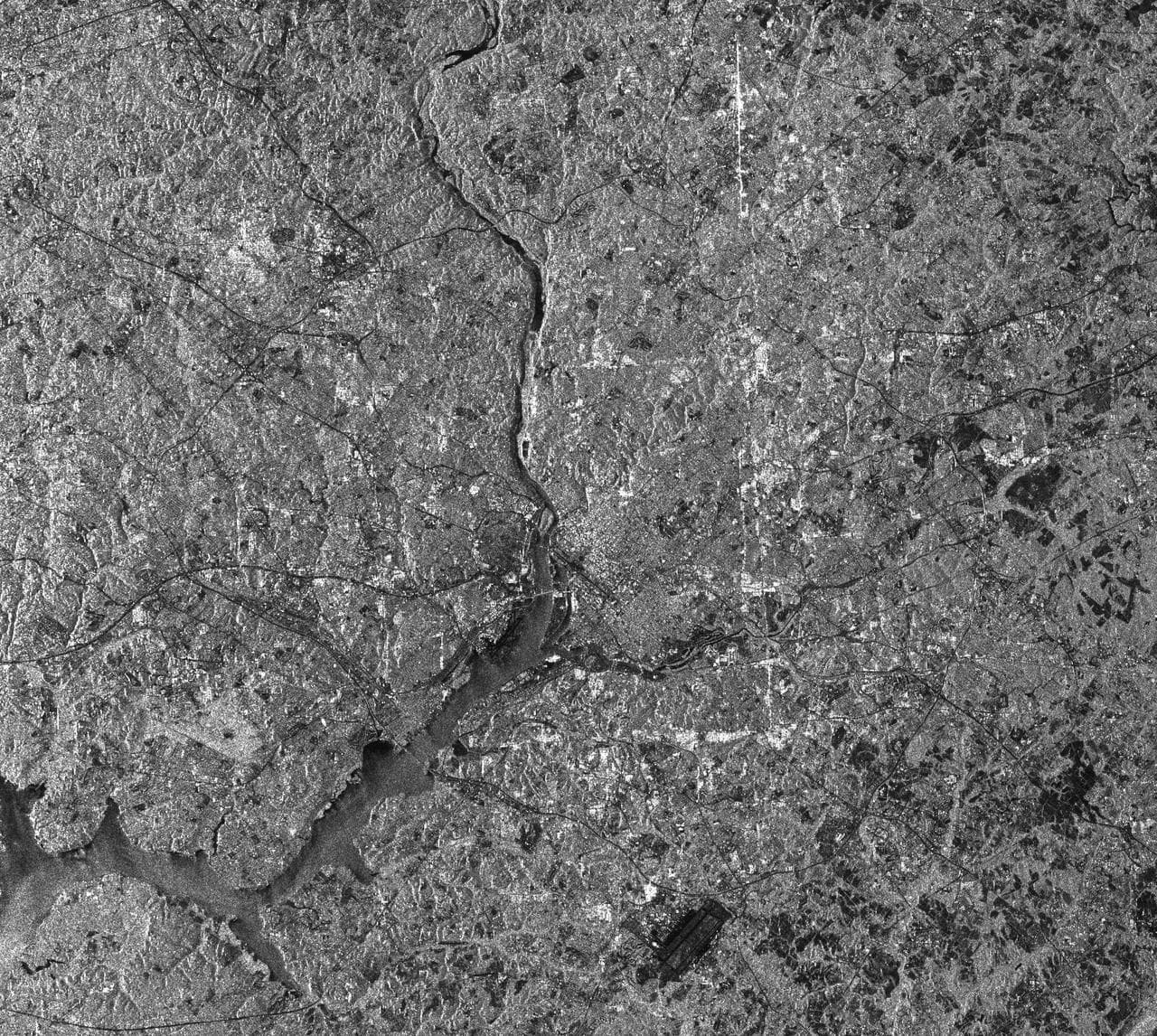 Space Radar Image of Washington, D.C.