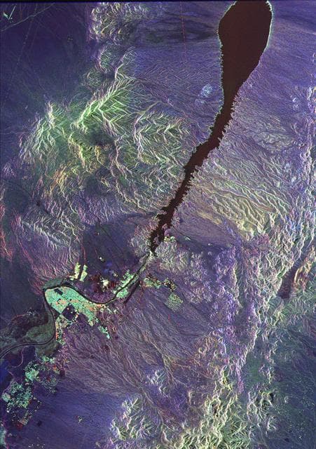 Space Radar Image of Colorado River