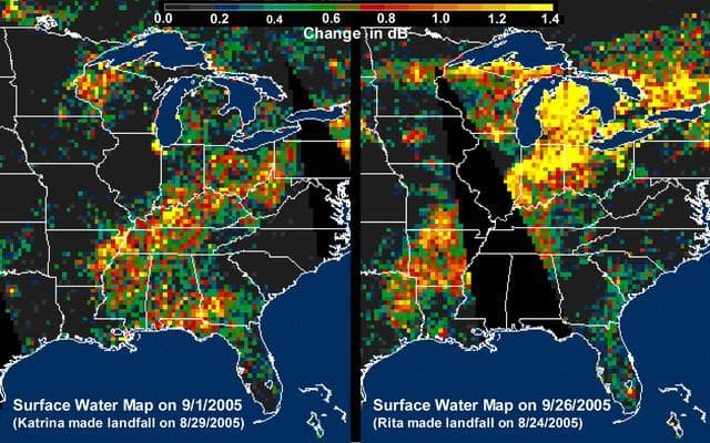 Earth, quikscat, hurricane