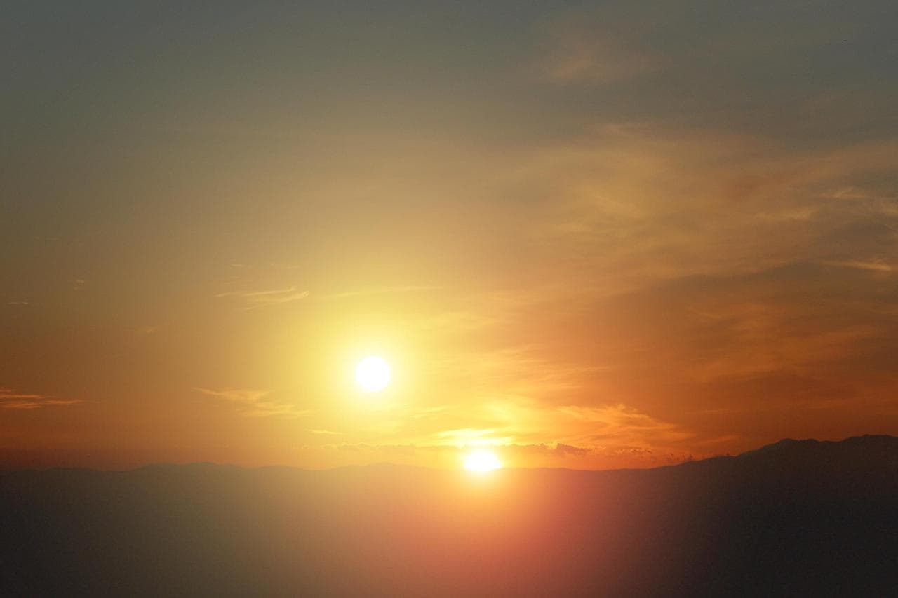 Alien Sunset Artist Concept