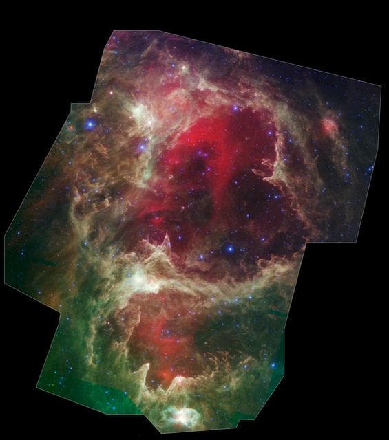 Spitzer Reveals Stellar Family Tree