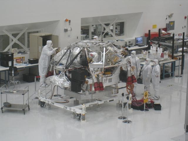 Mars Science Laboratory Rover and Descent Stage