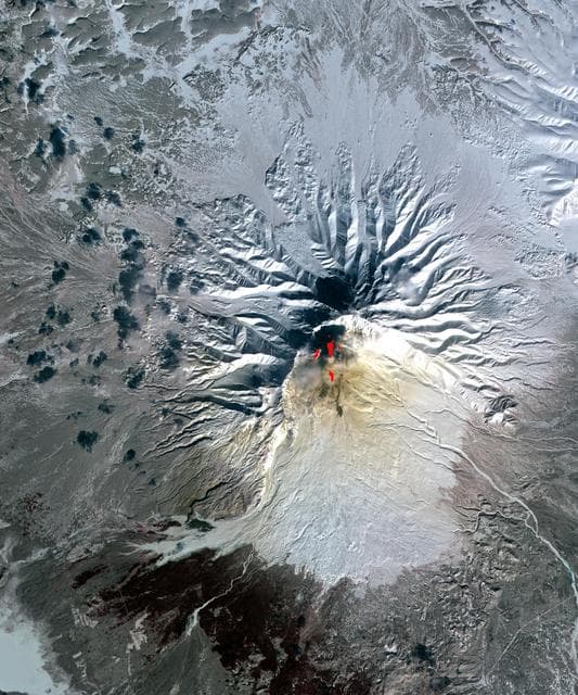 Sheveluch Volcano, Kamchatka, Russia