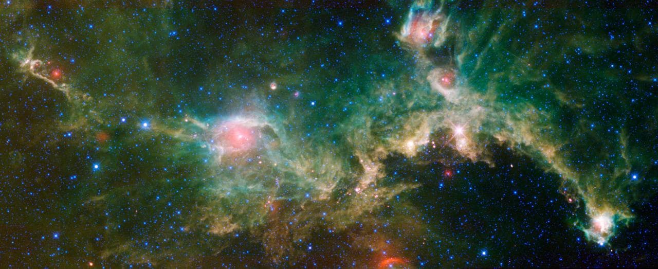 Seagull Nebula -- Running with the Big Dog