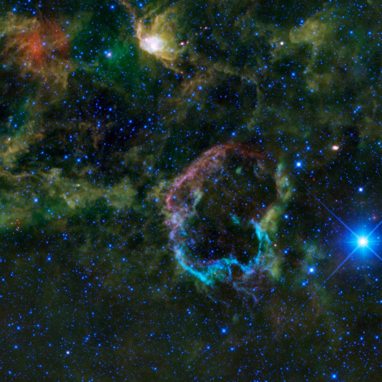 An Explosion of Infrared Color