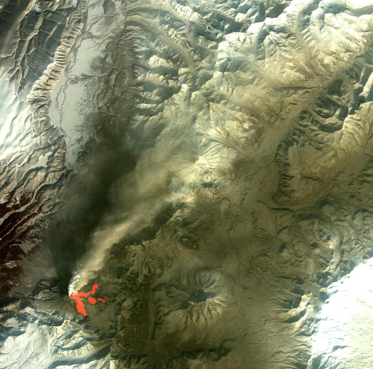 Kizimen Volcano, Kamchatka