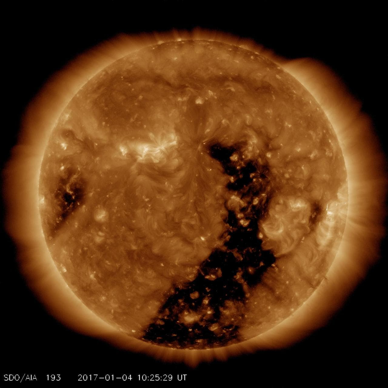Lengthy Coronal Hole