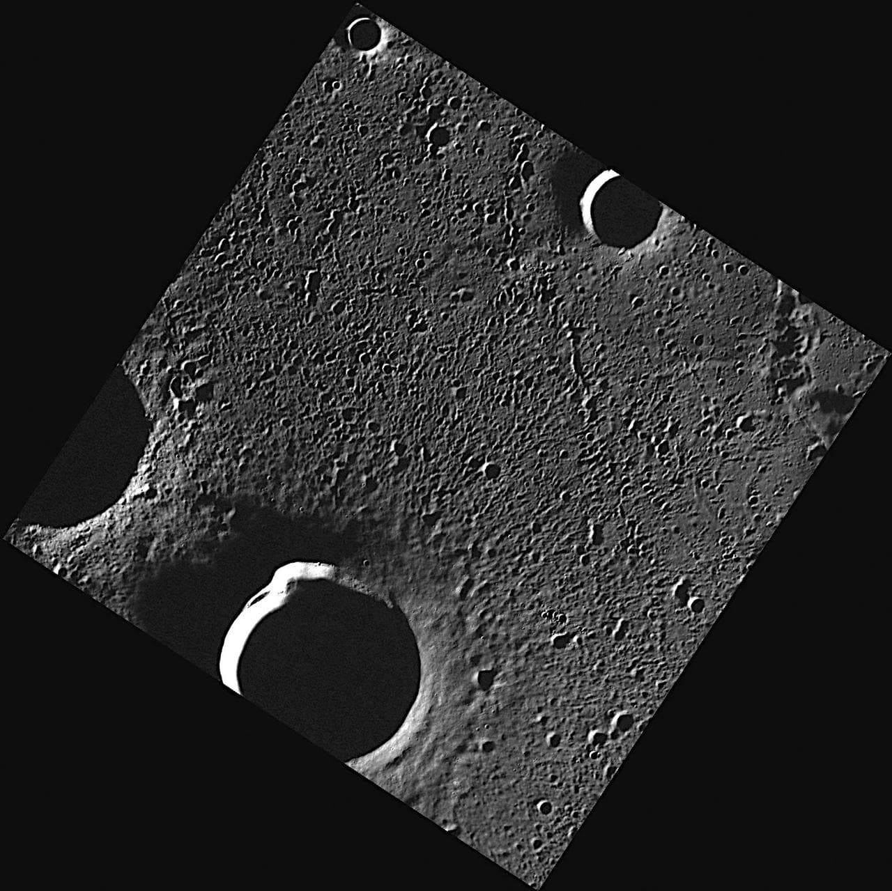 Radar-bright Craters in Goethe