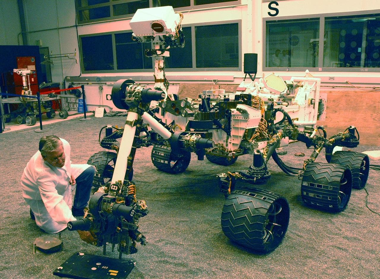 Testing Precision of Movement of Curiosity Robotic Arm