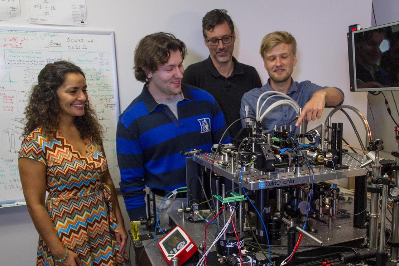 Cold Atom Laboratory Team Displays Ground-Based Testbed
