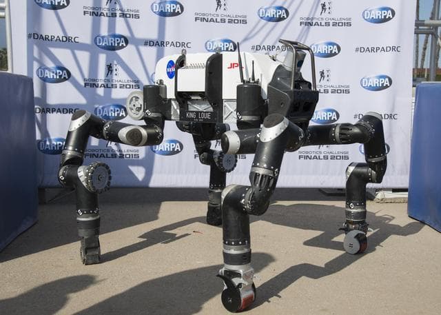 RoboSimian at DARPA Robotics Challenge