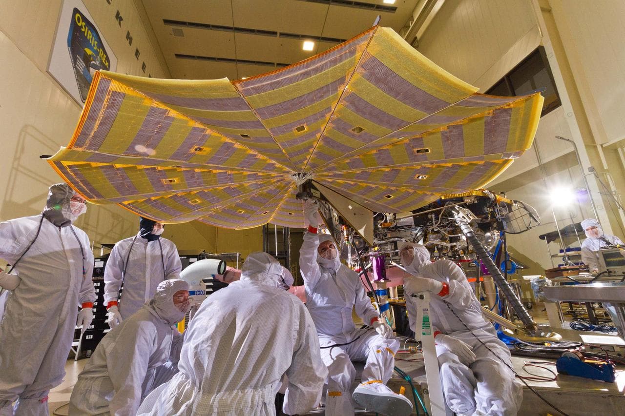 Solar-Array Deployment Test for InSight