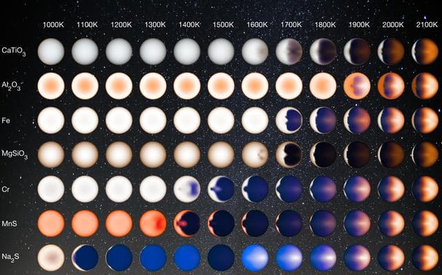 Clouds on Hot Jupiters Illustration