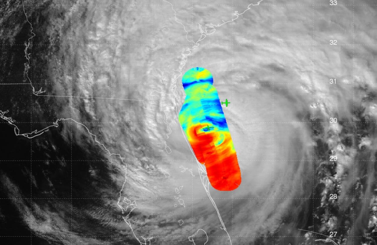 JPL HAMSR Takes Hurricane Matthew Temperature