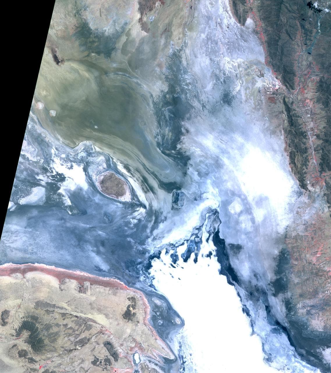 Lake Poopo, Bolivia