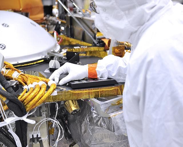 Second Names Chip is Placed on InSight