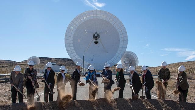 Goldstone's DSS-23 Antenna Groundbreaking