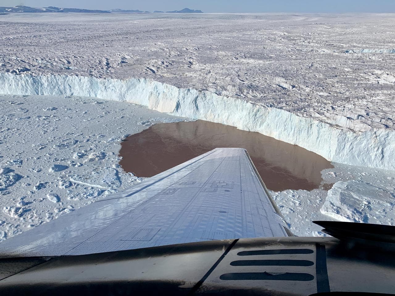 Glacier Undercutting in Action