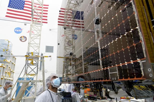 Up Close With a Solar Panel on Psyche