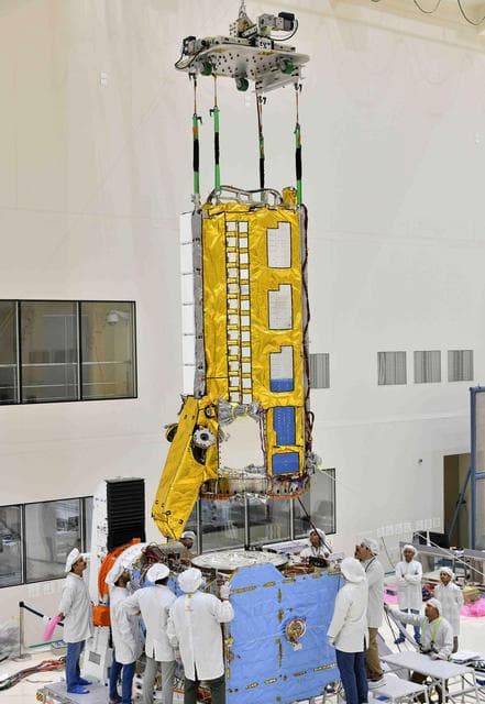 NISAR Satellite's Major Components Come Together