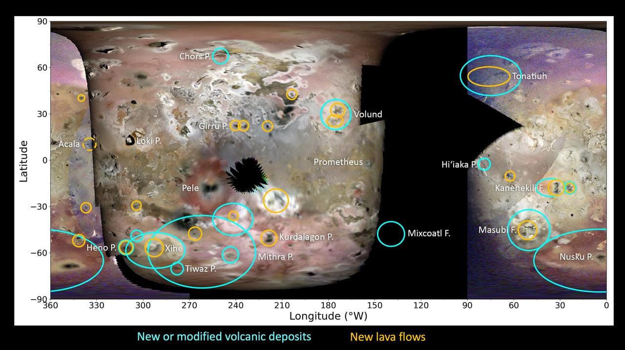 Surface Changes on Io