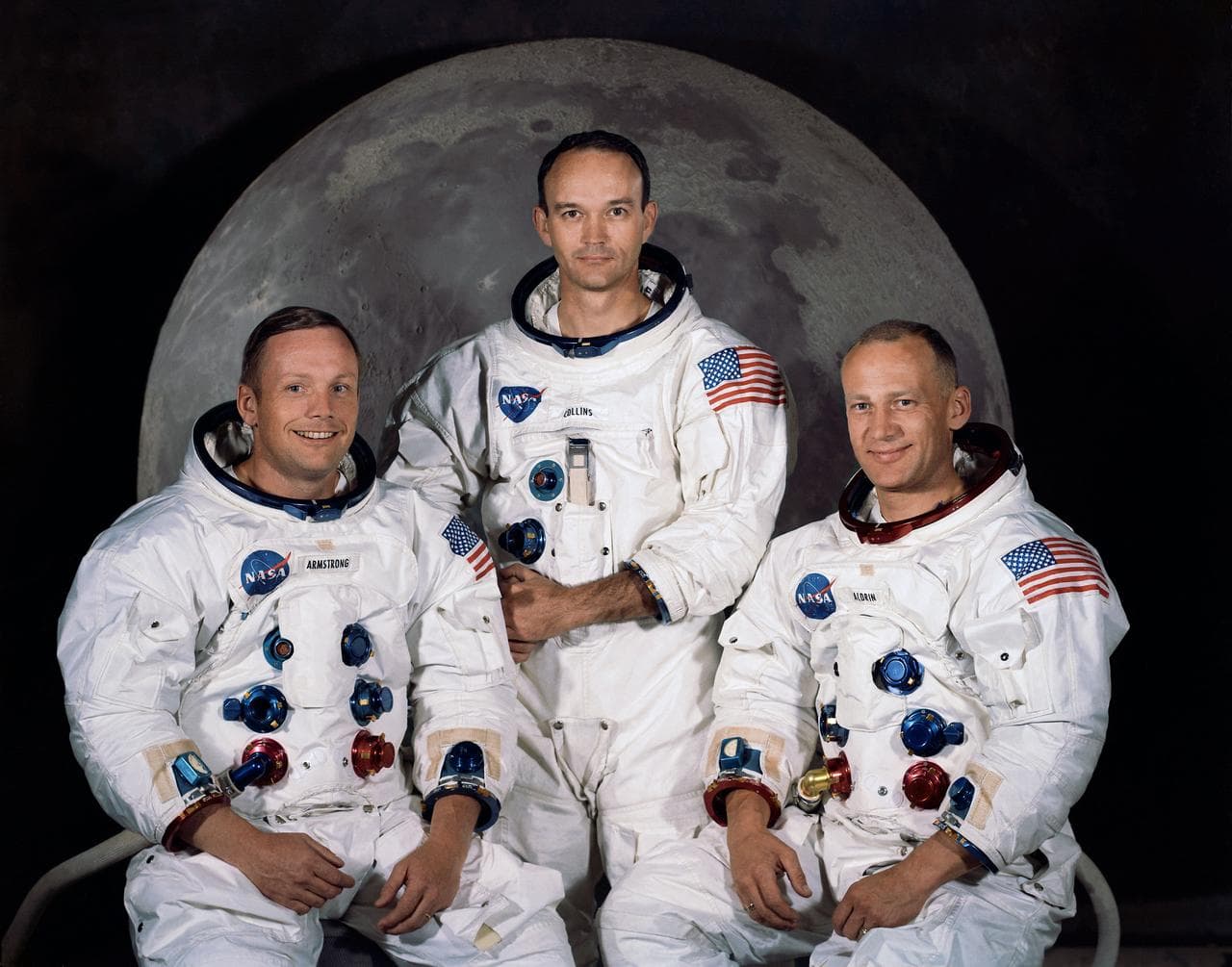 Apollo xi crew - portrait