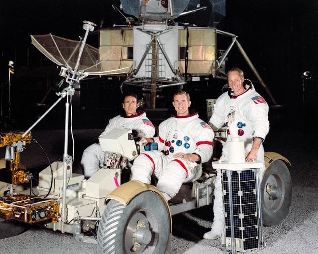 Apollo 15 prime crew portrait