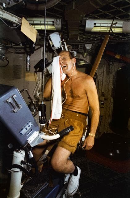 Skylab (sl)-2 prime crew - bldg. 5 - jsc