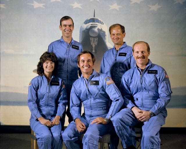 Sts-7 - crew portrait