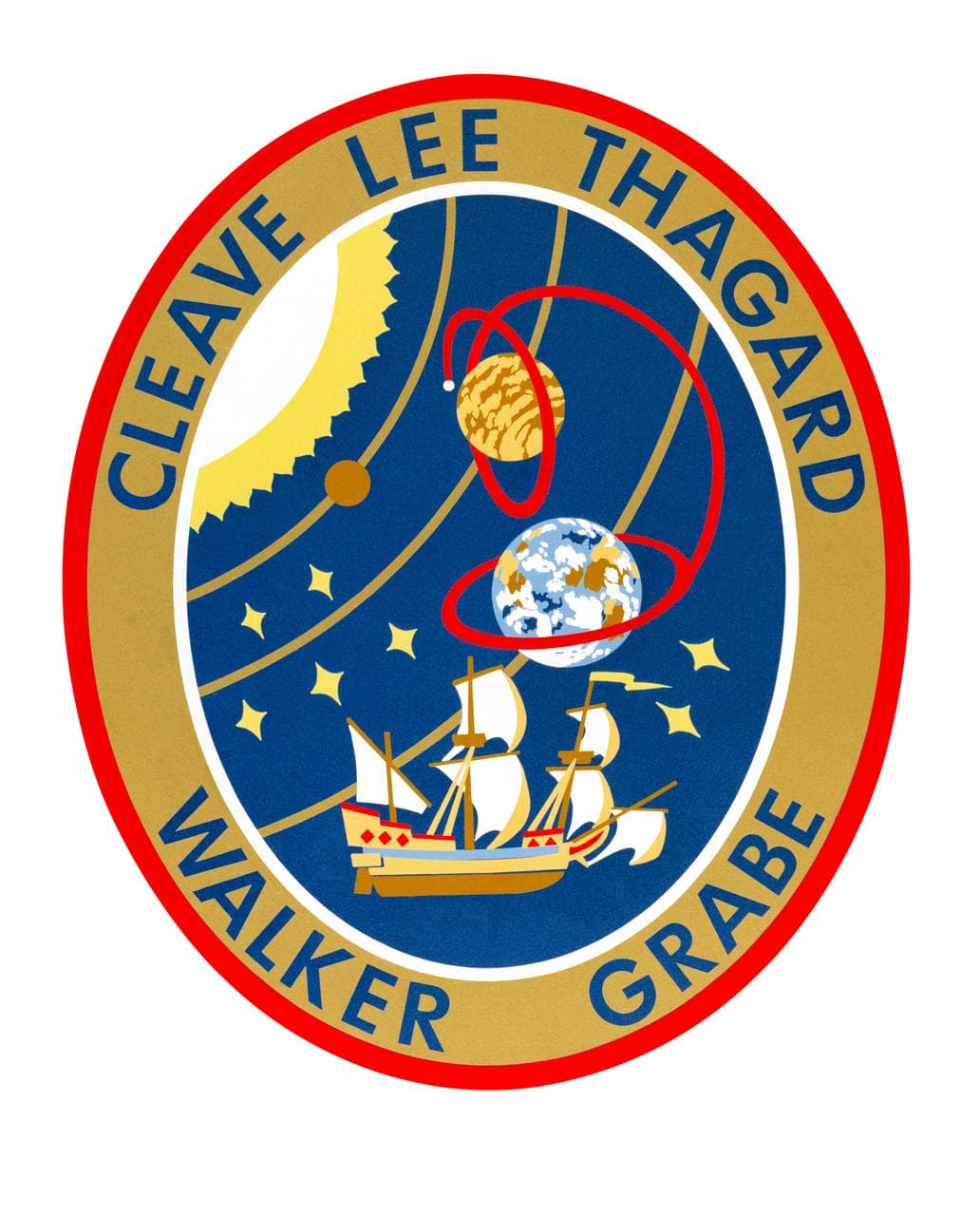 Sts-30 atlantis - orbiter vehicle (ov)-104 - crew insignia