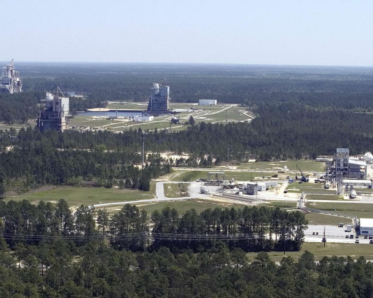 Aerial Test Stands