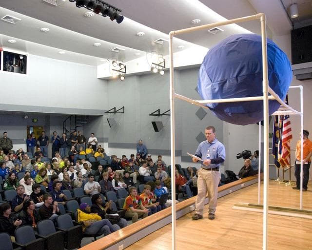 NASA hosts FIRST Robotics kickoff for regional schools