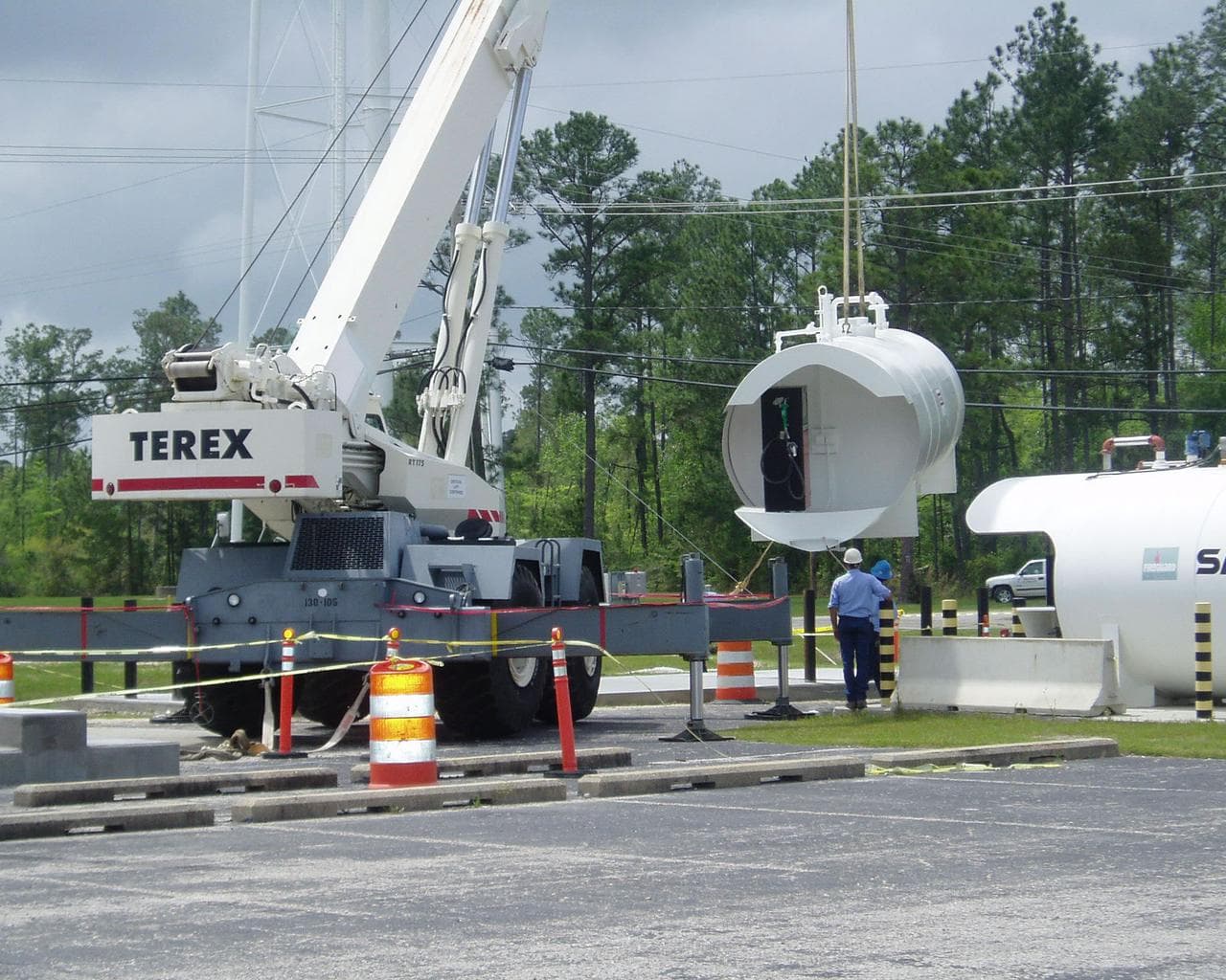Hurricane risk mitigation - High Pressure Gas Facility