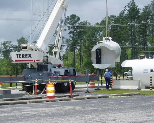 Hurricane risk mitigation - High Pressure Gas Facility