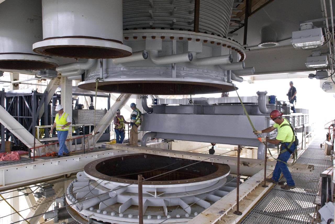 A-3 Test Stand work continues