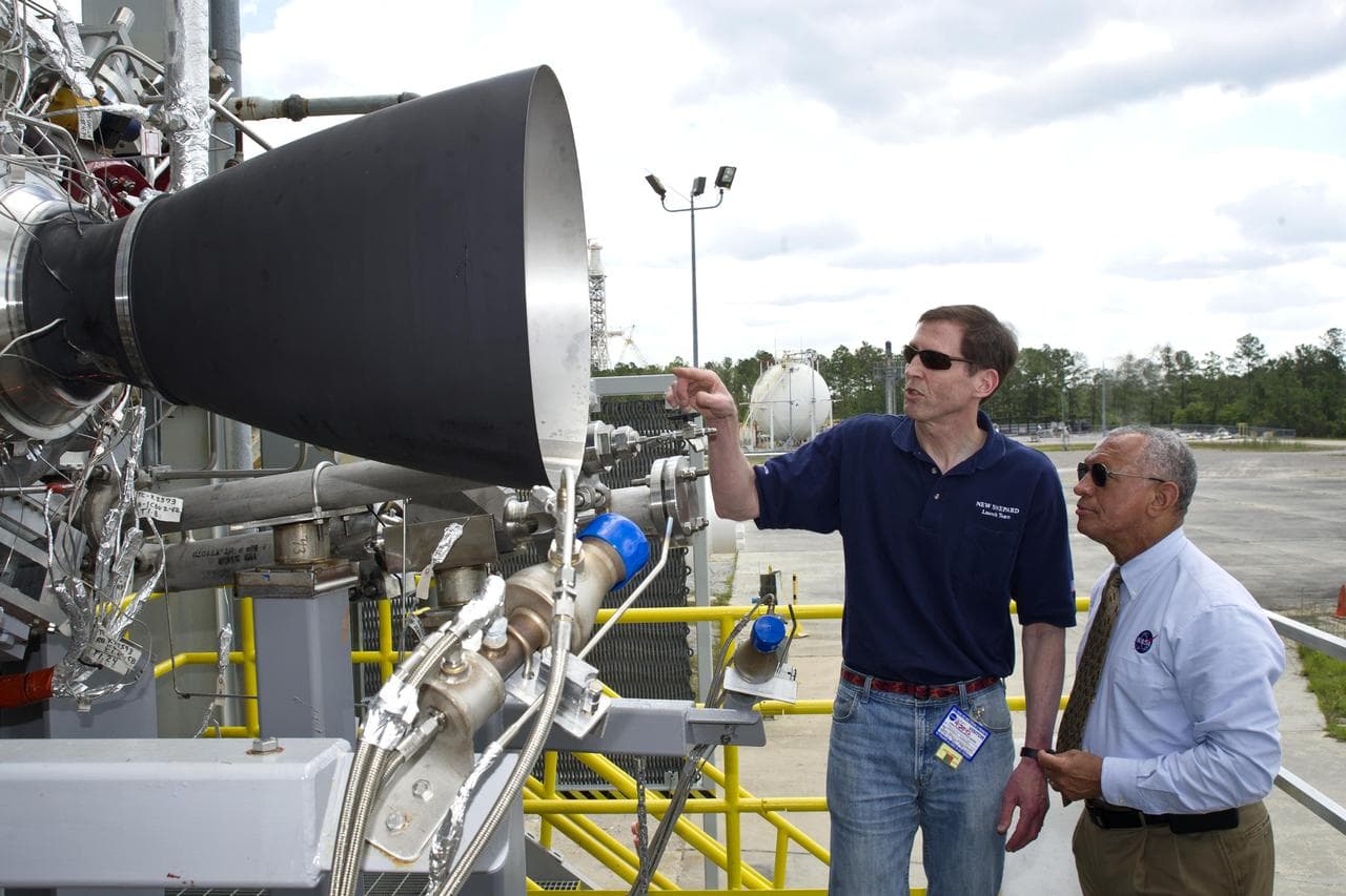 Blue Origin testing